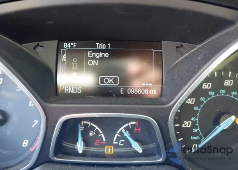 2014 Ford Focus Titanium from USA, damaged, VIN 1FADP3N27EL398568